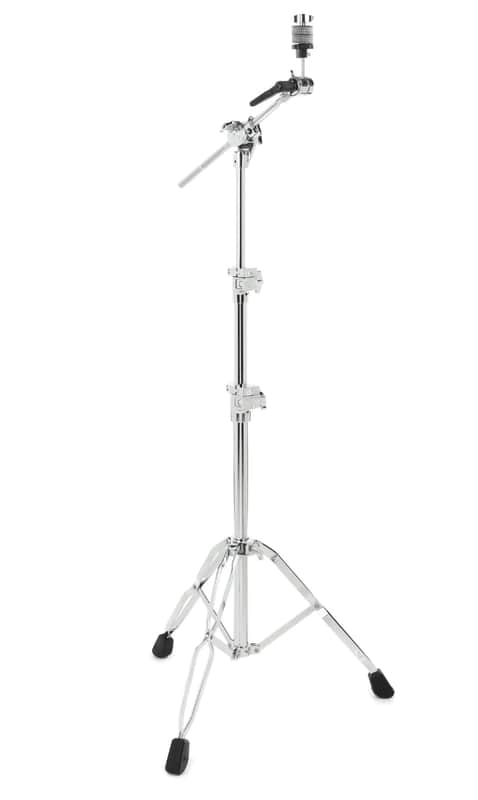 DW DWCP5700 5000 Series Heavy Duty Double-braced Straight/Boom Cymbal Stand 2010s - Chrome image 1