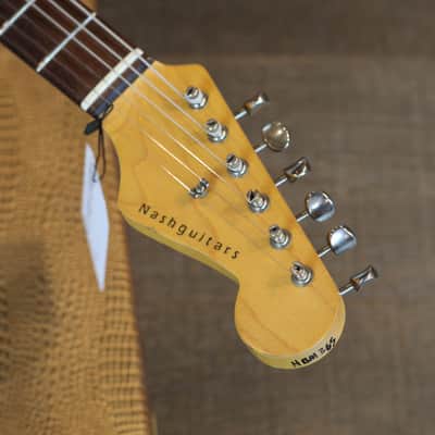 2017 Nash Guitars S-63 w/ Lollar Pickups Electric Guitar Fiesta Red + OHSC image 7