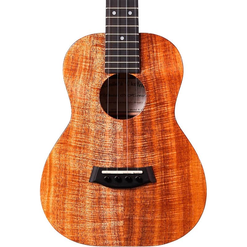 Kanile'a Ukulele K-1 Core Series Deluxe Hawaiian Koa Tenor Ukulele Regular Natural image 1