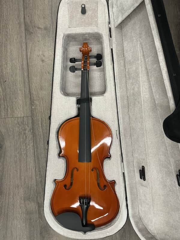 Yamaha V3SKA44 Beginner Acoustic Violin 2010s - Natural image 1