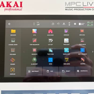 Akai MPC Live II Standalone Sampler / Sequencer Retro Edition 2020 - Present - Grey image 3