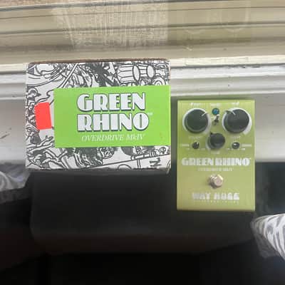 Way Huge WHE207 Green Rhino Overdrive MkIV 2016 - 2021 - Green image 3
