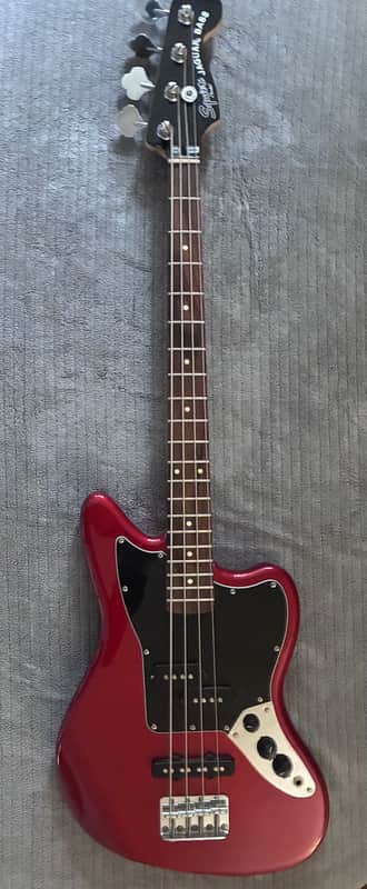 Squier Vintage Modified Jaguar® Bass Special SS 2015 - Candy Apple Red