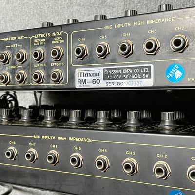 Maxon(Ibanez) RM-60 + RM-100EX 6 Channel Mixer / Expander Module image 10