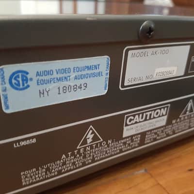 Hughes AK-100 SRS Sound Processor Hughes AK-100 SRS Sound Processor image 6