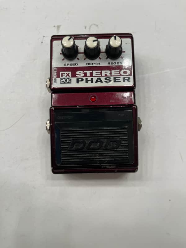 DOD Digitech FX20C Stereo Phasor Analog Phase Shifter Guitar Effect Pedal image 1