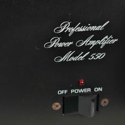 BGW Model 550 Professional Power Amplifier w/ SKB Road Case image 4