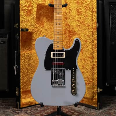 Fender Brent Mason Telecaster Electric Guitar - Primer Gray with Hardshell Case image 14