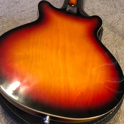 Silvertone Sears Roebuck & Co. Model 1456 3-Tone Sunburst (1968-1973) image 6