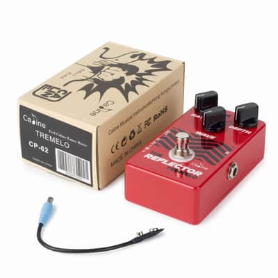 Caline CP-62 Reflector Tremolo Pedal, FREE PICK + HOLDER+ FREE SHIP USA image 9