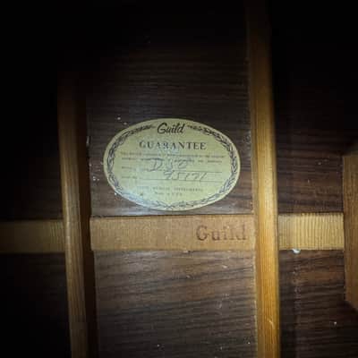 Guild D50 Dreadnought Acoustic Solid Spruce Westerly RI - 1973 image 24