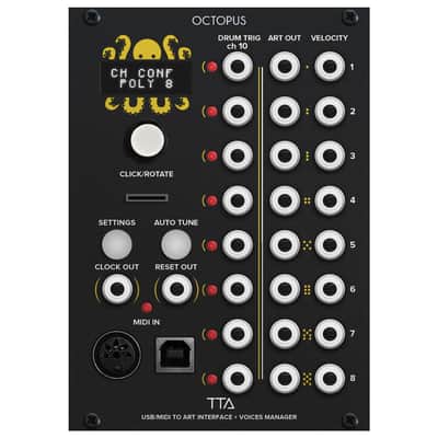 Tiptop Audio Octopus - USB/Midi to ART Interface + Voice Manager image 1