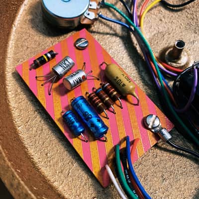 Dominion Fuzz - Axis Face Fuzz Package w/ Original NKT "Tall Font" Red Dot Germanium image 8
