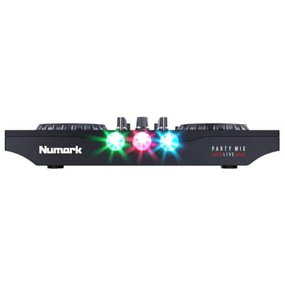 Numark Party Mix Live Built In Light Show & Speakers DJ Controller w Case & Mic image 4