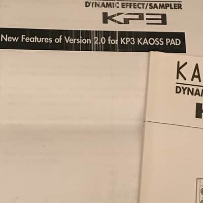 Korg KP3 Kaoss Pad 3 Dynamic Effect / Sampler image 12