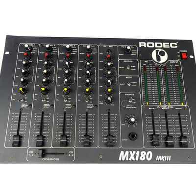 RODEC MX180 Mk 3    4CH DJ Mixer image 1
