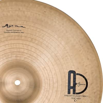 Agean Cymbals 17" Special Jazz Medium Thin Crash image 4