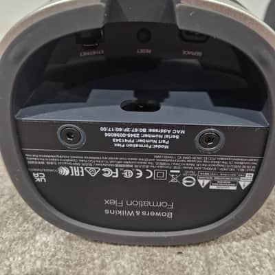 B&W Formation Flex Pair - Wireless Speakers - Pair - Black - Excellent w/ Original Box, Cables & Manuals image 8