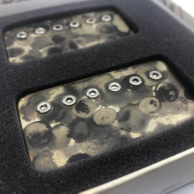 Bare Knuckle Nailbomb Humbucker Pickup Set - Camo image 3