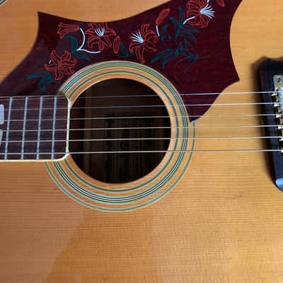 1970 Terada FW-504 Hummingbird Acoustic Guitar MIJ image 12