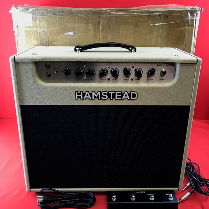[USED] Hamstead Soundworks Artist 20+RT Guitar Amplifier Combo, Cream (See Description). image 1