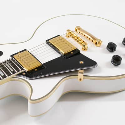Epiphone Les Paul Custom Left-handed Electric Guitar - Alpine White image 4