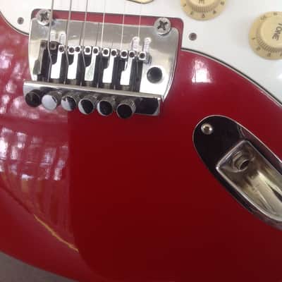 Applause  Stratocaster red electric guitar 1980 -  1990 image 3