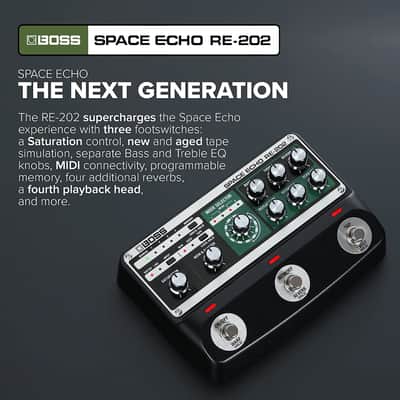 Boss RE-202 Space Echo Delay and Reverb Effects image 3