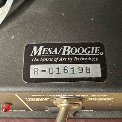 Mesa Boogie Dual Rectifier Trem-O-Verb Mid-90s - Burgundy tolex/ Gold grill image 9