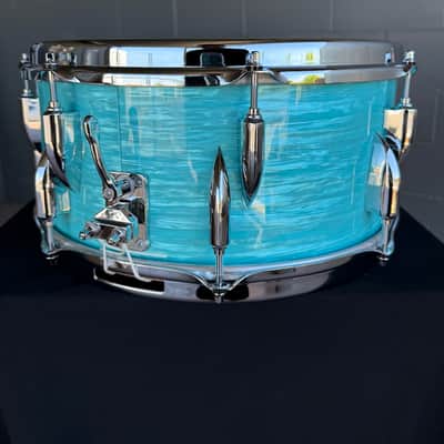 SONOR Vintage Series 6.5x14" Snare Drum in California Blue (Rm4) image 3