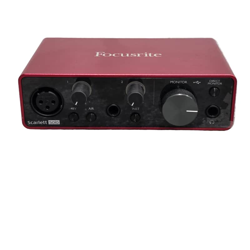 Focusrite Scarlett Solo Red