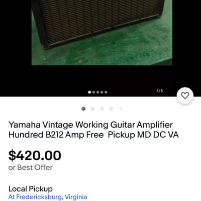 Yamaha B212 Amp image 15