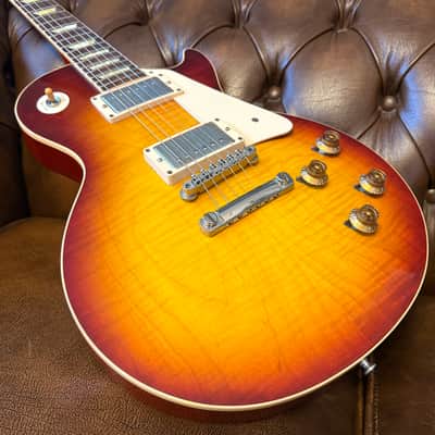 2012 Gibson Custom Shop 1959 Les Paul R9 - Washed Cherry Sunburst Sunburst VOS image 4