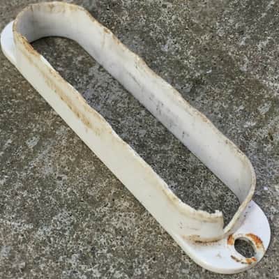 1954 Fender Stratocaster original bakelite pickup cover (polystyrene) image 12