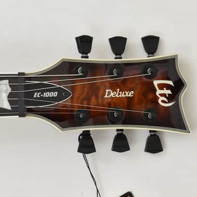 ESP LTD EC-1000 Evertune Guitar Dark Brown Sunburst B-Stock image 4