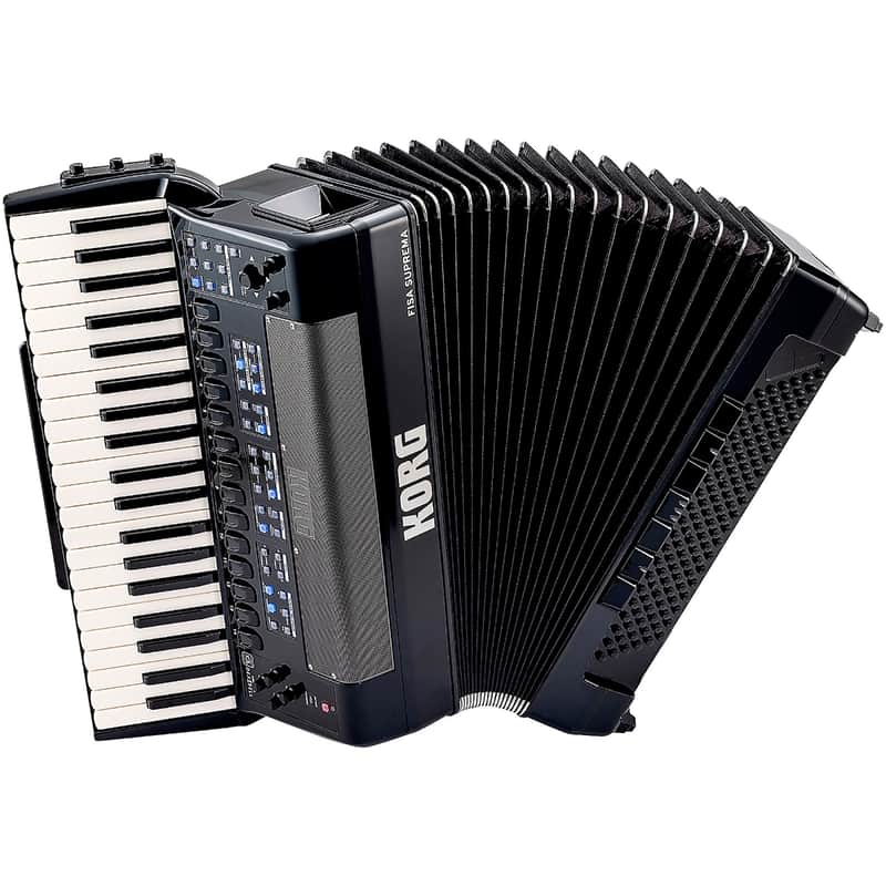 Korg FSUPBMBK FISA Suprema Digital Accordion image 1