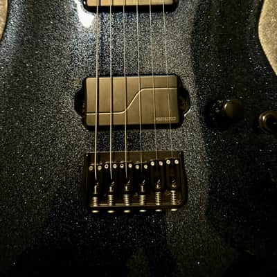 ESP ESP E-II Horizon NT HS Amethyst Sparkle - Fishman Mick Thomson Pickups Upgrade image 2