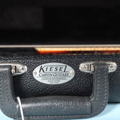 2016 Kiesel Carvin DC800 8 String Neck Thru Orangeburst Flamed image 4