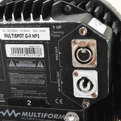 Multiform Multispot G-II HP3 High-Power DMX-Controlled LED Light CG001BX image 5