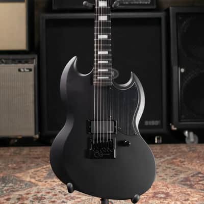 ESP LTD Viper-1001 Evertune Electric Guitar - Charcoal Metallic Satin image 3