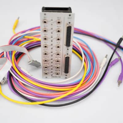 nw2s nw2s::io Eurorack Input/Output Module w/ Patch Cables! #58924 image 10