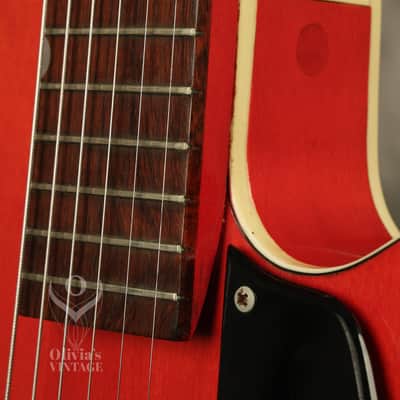 original 1960 Gretsch Chet Atkins Tennessean 6119 Western Red image 9
