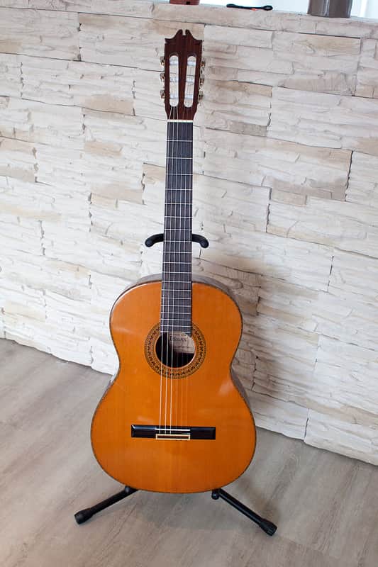Hand made in Japan 197x EL DEGAS ED200 Super Sounding Vintage Classical Guitar image 1