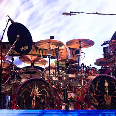 Tool, PAIR of 22" Fear Inoculum Bass Drumheads, Danny Carey image 2