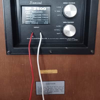 Sansui SP-2500 Vintage Speakers 1974-1976 MINT image 9