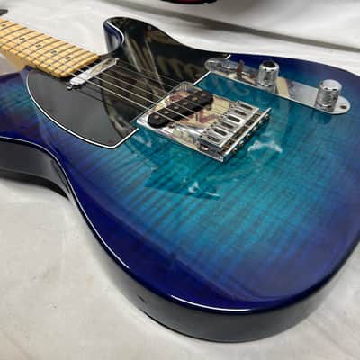 Fender Limited Edition Player Telecaster Plus Top Electric Guitar MIM - Made in Mexico - Blue Burst image 19