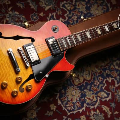 2015 Gibson USA Memphis Les Paul ES Semi Hollow Cherry Sunburst image 11