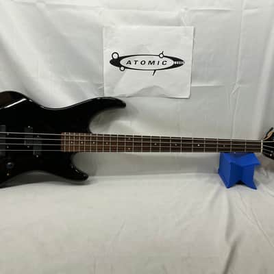 Guild Pilot Bass Guitar - Black - Pickups Replaced and Drop Tuner Added image 1