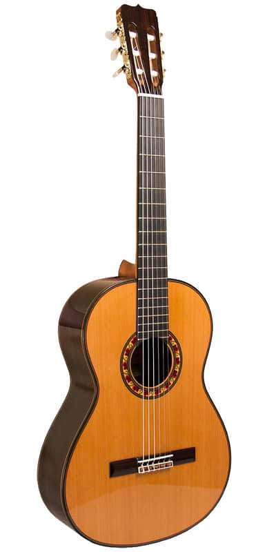 José Ramírez Guitarra del Tiempo Cedar Top & Neck 6-String Classical Acoustic Guitar w/Hard Case image 1