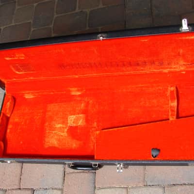 Fender VINTAGE TOLEX STRATOCASTER TELECASTER CASE ORIGINAL MID TO LATE 1960'S EARLY 70"S - BLACK TOLEX image 7
